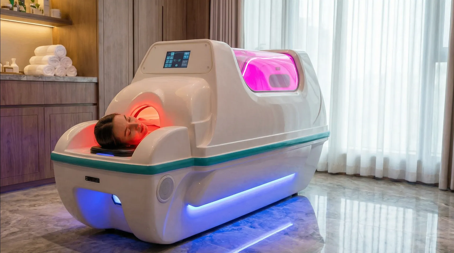 NovaPod pod in use
