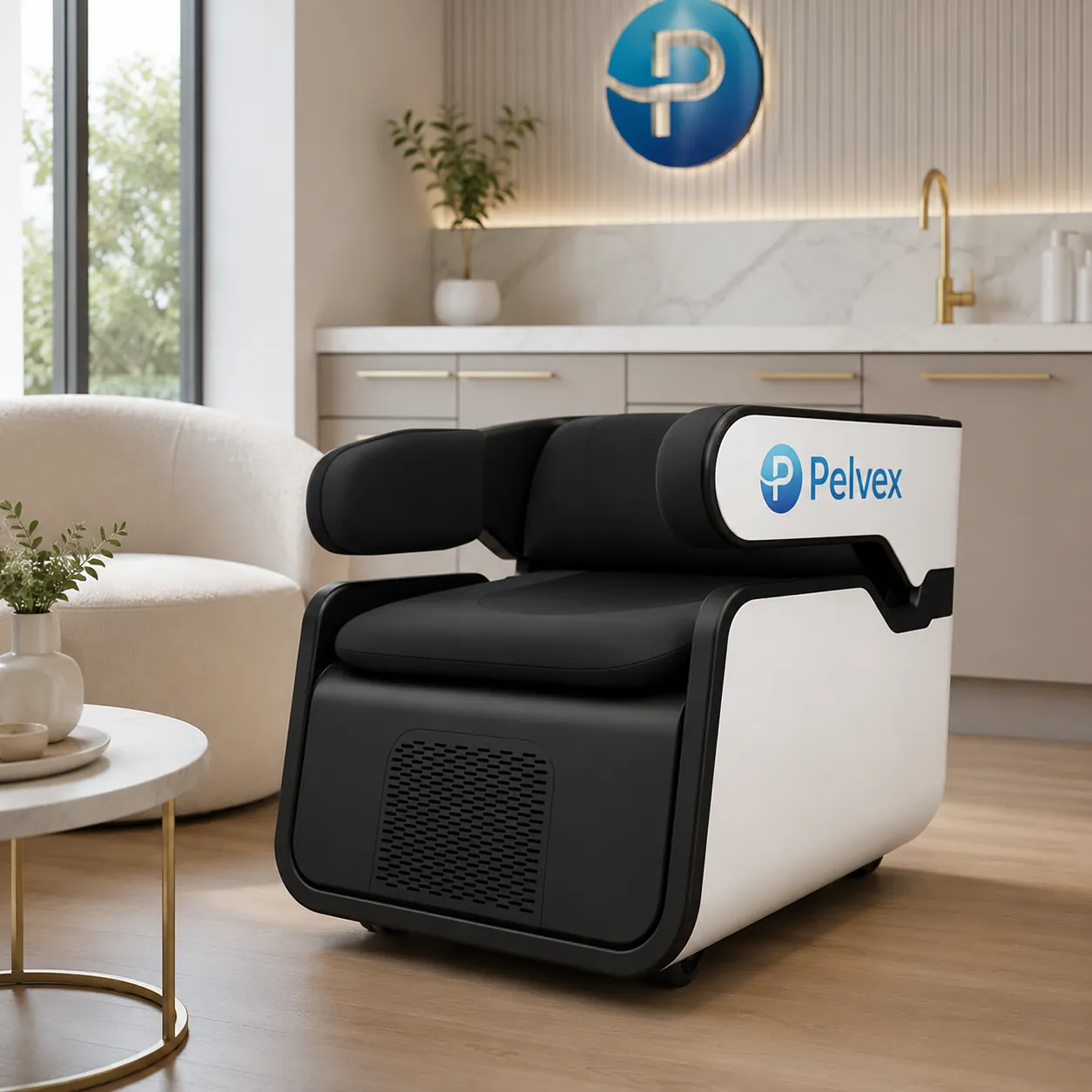 Pelvex chair detail